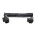 12v spiral cable pvc 13 poles with 2x plugs 1pc