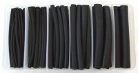 170PCS SINGLE WALL HEAT SHRINK TUBE SET 2:1 BLACK (1PC) 170PCS SINGLE WALL HEAT SHRINK TUBE SET 2:1 BLACK (1PC)