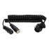 24v adapter spiral cable 3 mounted plugs 34mtr 1pc