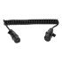 24v spiral cable adapter 7 poles 1pc