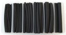87pcs dual wall heat shrink tube set 31 black 1pc