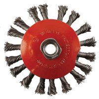 ABRACS 100MM X M14 CRIMP BEVEL BRUSH (1PC)