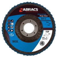 ABRACS 4* FLAP DISC STEEL/STAINLESS STEEL ZIRCONIUM PRO 115X22.2 K60 (1PC) ABRACS 4* FLAP DISC STEEL/STAINLESS STEEL ZIRCONIUM PRO 115X22.2 K60 (1PC)