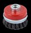 abracs 70mm x m14 tnoeud brosse metallique 1pc