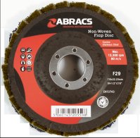 ABRACS DISQUE POLIRICO 115MM MARRON (GROSSIER) (1PC)