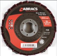 ABRACS POLIRICO DISC 115MM MAROON (MEDIUM) (1PC) ABRACS POLIRICO DISC 115MM MAROON (MEDIUM) (1PC)