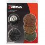 ABRACS QUICKLOCK 3 OPPERVLAKTE BEHANDELINGPADS SET (1ST) ABRACS QUICKLOCK 3 OPPERVLAKTE BEHANDELINGPADS SET (1ST)