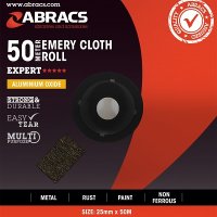 ABRACS ROULEAU ÉMERI 38 MM X 50 M X 60 GRAINS (1PC) ABRACS ROULEAU ÉMERI 38 MM X 50 M X 60 GRAINS (1PC)