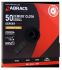abracs rouleau mery 25 mm x 50 m x 60 grains 1pc