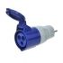 adaptateur fiche schuko vers prise cee 1pc