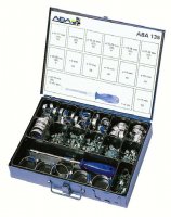 ASSORTMENT ABA HOSE CLAMPS 135-PIECE (1PC)