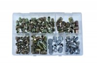 ASSORTMENT BOX WITH BRAKE NUTS 120-PIECES ASSORTMENT BOX WITH BRAKE NUTS 120-PIECES