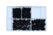 assortment drilling screws collar black torx 400piece 1pc