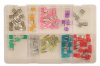 ASSORTMENT MINI BLADE FUSES 100-PIECE (1PC)