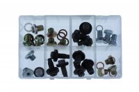 ASSORTMENT SUMP PLUGS UK 24-PIECE (1PC)