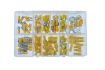 assortment yellow terminals 110piece 1pc