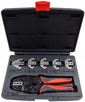 AUTOMOTIVE PRO MOMENT PINCE À SERTIR 10 + 6 CYMBALES INTERCHANGEABLES EN ÉTUI (1PC)