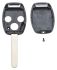 autosleutel honda autosleutel leeg 3 knops exc chip houder 1st