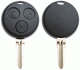 autosleutel smart lege behuizing inclusief 3 buttons 1st
