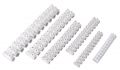 barette de 12 dominos lectriques blanche 60mm 5pc