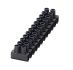barette de 12 dominos lectriques noire 60mm 5pc
