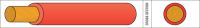 battery cable 250mm2 red 1m100roll