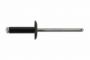 BLIND KLINKNAGEL ZWART ALU/STAAL 4,0X17MM (6,4-13,5) (100ST)