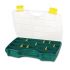 bote compartiments vide verte 2226 312x238x51mm 1pc