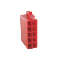 BOÎTIER ADAPTATEUR 10 PÔLES ROUGE (1PC)