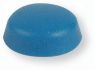 bouchon pour rivet expansible de plaque dimmatriculation bleu 100pc