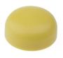 BOUCHON POUR VIS DE PLAQUE D’IMMATRICULATION NYLON JAUNE (100PC)