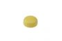BOUCHON POUR VIS DE PLAQUE D’IMMATRICULATION NYLON JAUNE (250PC)