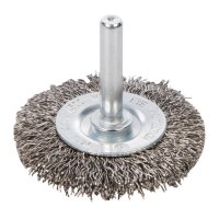 BROSSE MÉTALLIQUE ROTATIVE 6MM 50MM (1PC)