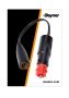CÂBLE ADAPTATEUR DE LA PRISE ALLUME-CIGARETTE À LA PRISE DIN (1PC) CÂBLE ADAPTATEUR DE LA PRISE ALLUME-CIGARETTE À LA PRISE DIN (1PC)