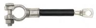 cable de connexion batterie isole 16 mm 8mm crochecolonne 300mm rougepositif 10pcs