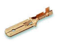 CABLE LUG NON ISOLATED MALE BRASS WITH BARB (1.0-2.5) 6.3X0.8 (28X15.8) (25PCS) CABLE LUG NON ISOLATED MALE BRASS WITH BARB (1.0-2.5) 6.3X0.8 (28X15.8) (25PCS)