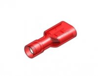 FULLY INSULATED HEAT SHRINK FEMALE DISCONNECTOR [WATERPROOF] RED 6.3 (50PCS)