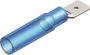 CABLE LUG THERMOSEAL MALE BLUE 6.3MM (5PCS)
