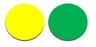 CÂBLE PVC 0,35MM² JAUNE/VERT (1M-100/ROULEAU) (1PC)