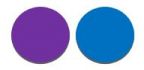 cble pvc 05mm violetbleu 1m100rouleau 1pc