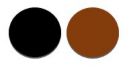 cble pvc 05mm2 noir brun 1m500 rouleau 1pc