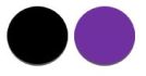 cble pvc 05mm2 violet noir 1m100 rouleau 1pc