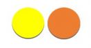 cble pvc 075mm jauneorange 1m100rouleau 1pc