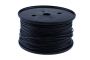 CÂBLE PVC 1,0MM² NOIR (1M-100/ROULEAU) (1PC)