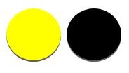 CÂBLE PVC 1,5MM² JAUNE/NOIR (1M-100/ROULEAU) (1PC)