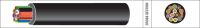 cble pvc 13x15mm noir 1m50rouleau 1pc