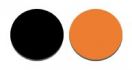 cble pvc 20mm noirorange 1m100rouleau 1pc