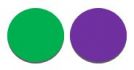 cble pvc 20mm vertmauve 1m100rouleau 1pc