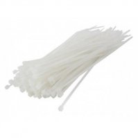 CABLE TIE WHITE 3.6X140 (100PCS)