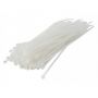 CABLE TIE WHITE 4.8X430 (100PCS)